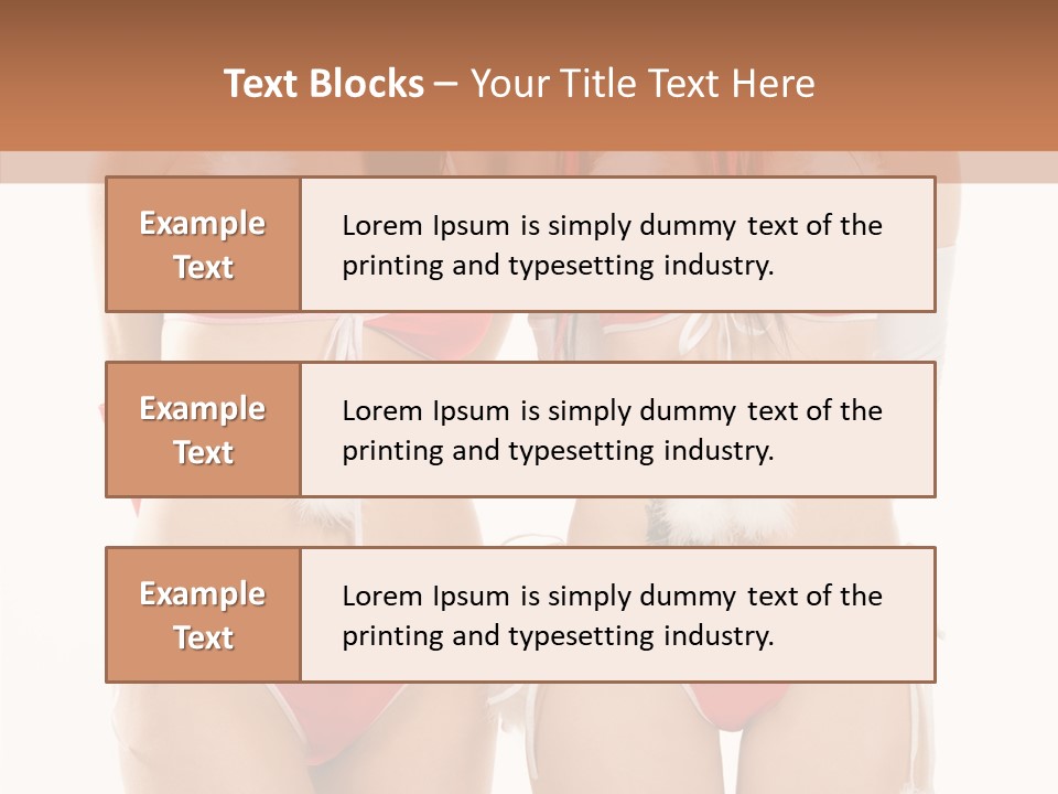 Santa Two Sensual PowerPoint Template