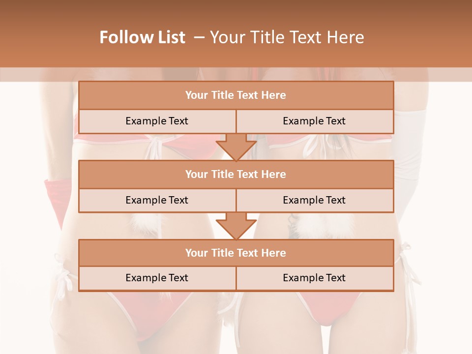 Santa Two Sensual PowerPoint Template