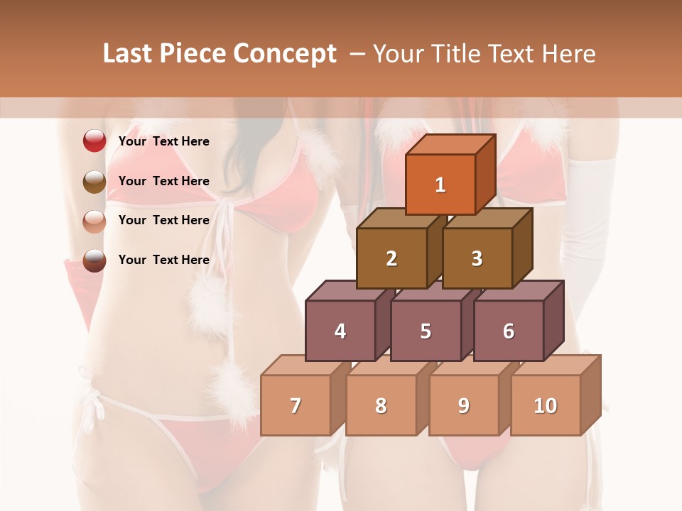 Santa Two Sensual PowerPoint Template