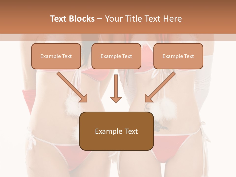 Santa Two Sensual PowerPoint Template