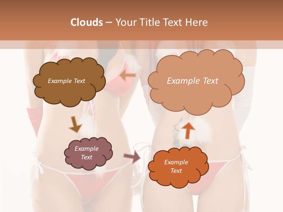 Santa Two Sensual PowerPoint Template
