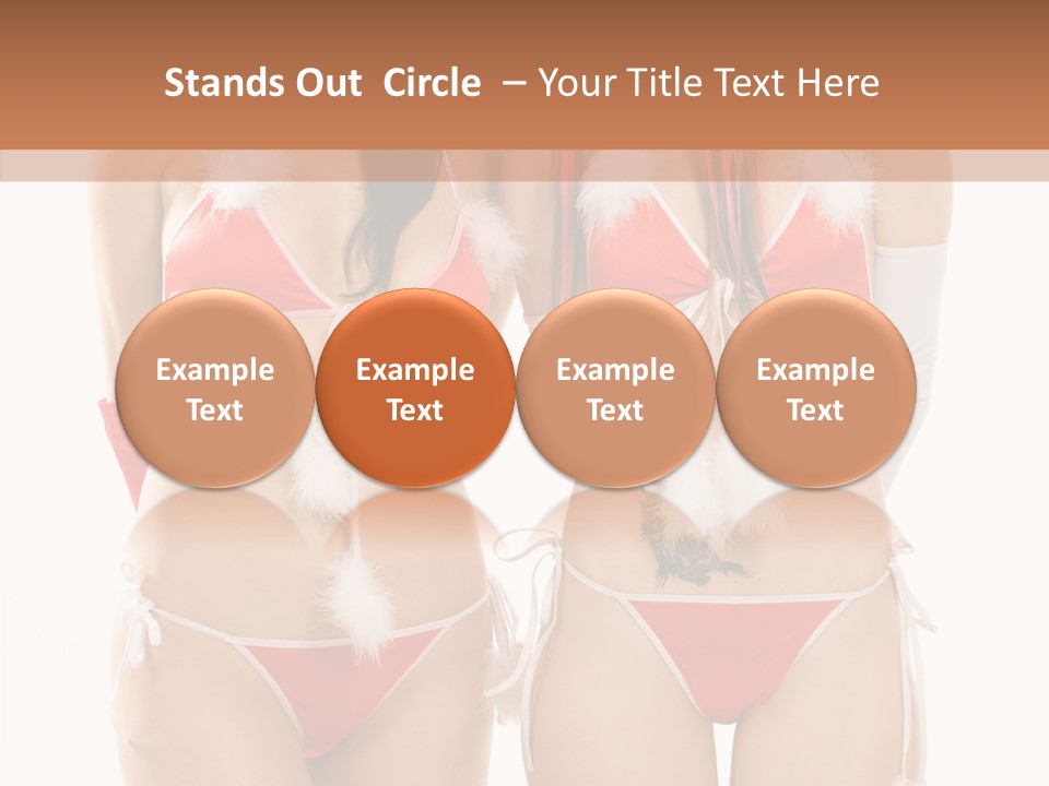 Santa Two Sensual PowerPoint Template