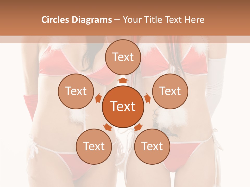 Santa Two Sensual PowerPoint Template