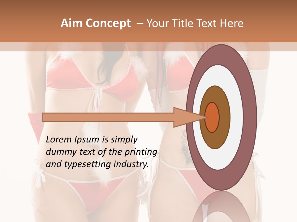 Santa Two Sensual PowerPoint Template