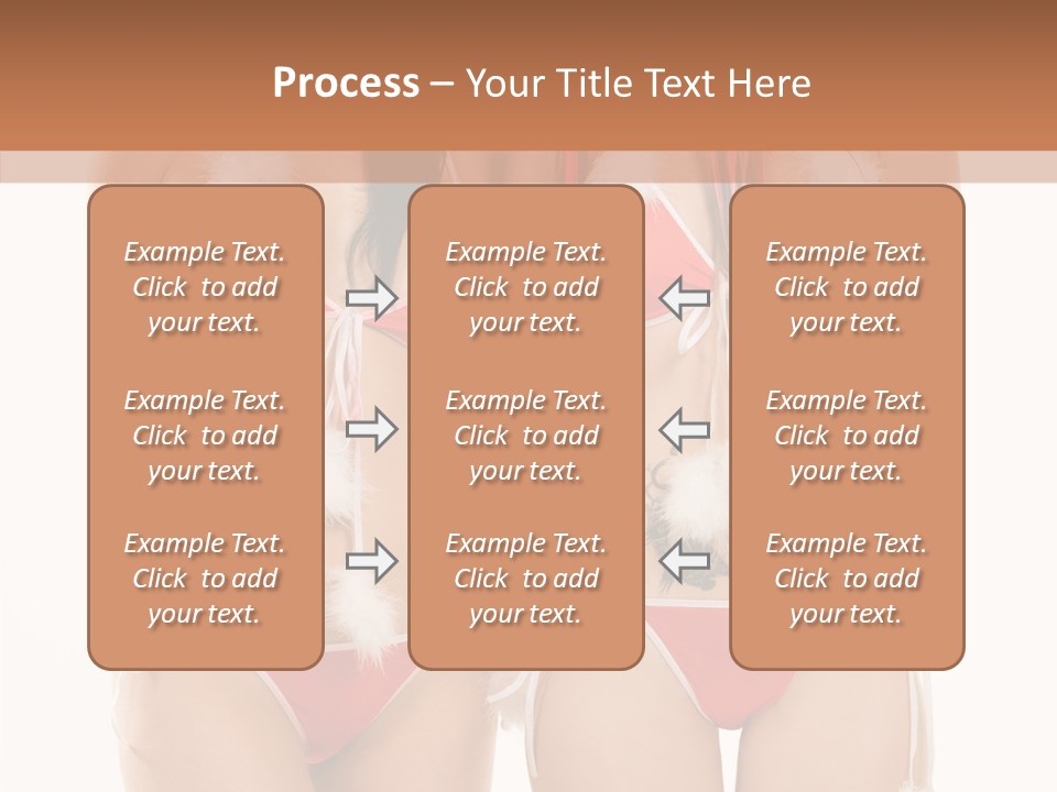 Santa Two Sensual PowerPoint Template