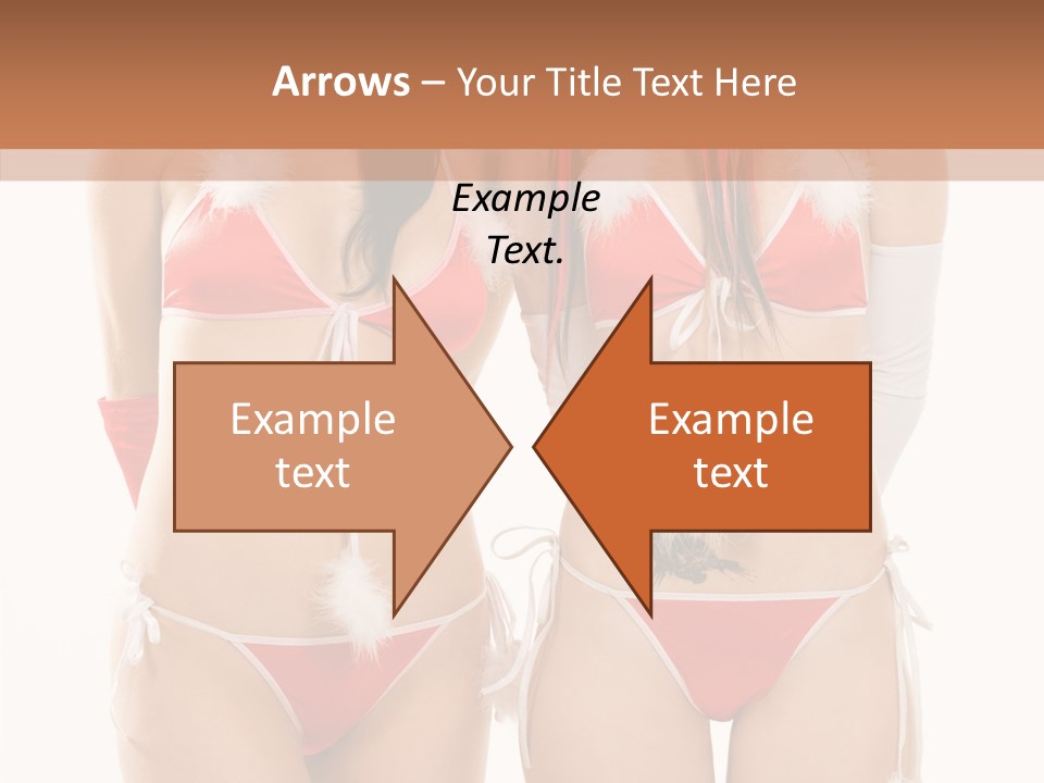 Santa Two Sensual PowerPoint Template