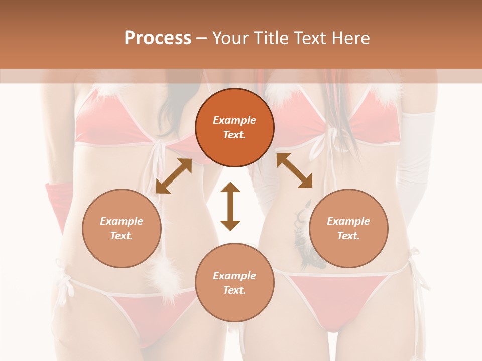 Santa Two Sensual PowerPoint Template