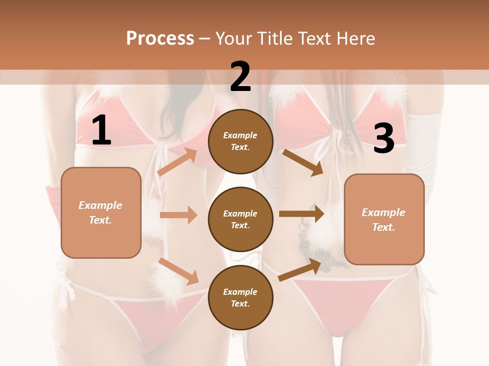 Santa Two Sensual PowerPoint Template