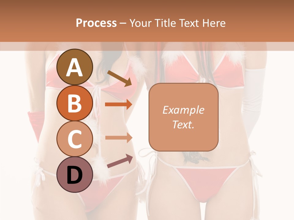 Santa Two Sensual PowerPoint Template