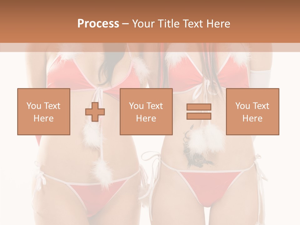 Santa Two Sensual PowerPoint Template