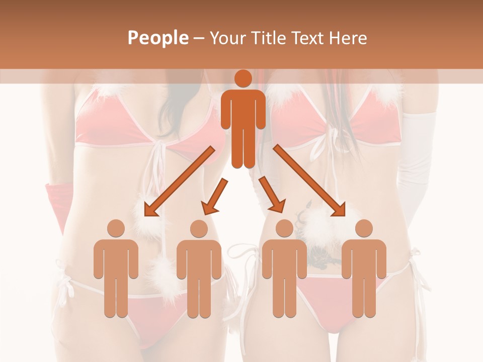 Santa Two Sensual PowerPoint Template