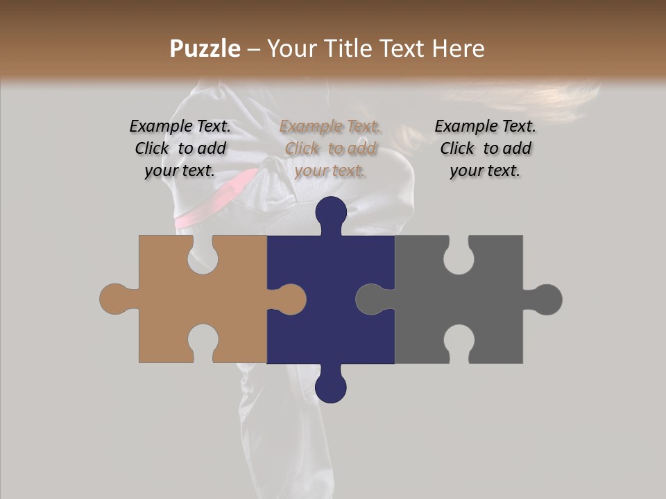 Posing Motion Skill PowerPoint Template