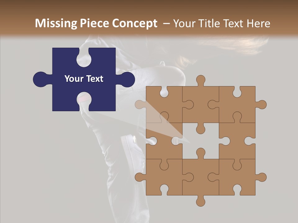 Posing Motion Skill PowerPoint Template