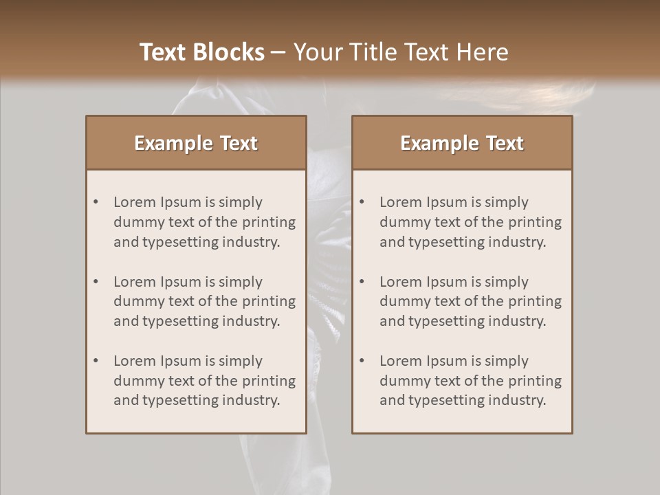 Posing Motion Skill PowerPoint Template