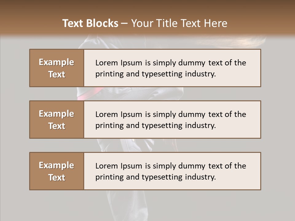 Posing Motion Skill PowerPoint Template