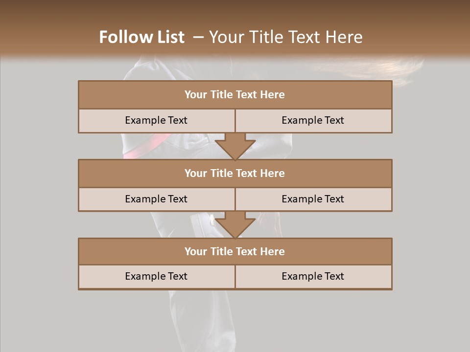 Posing Motion Skill PowerPoint Template