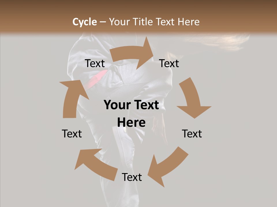 Posing Motion Skill PowerPoint Template