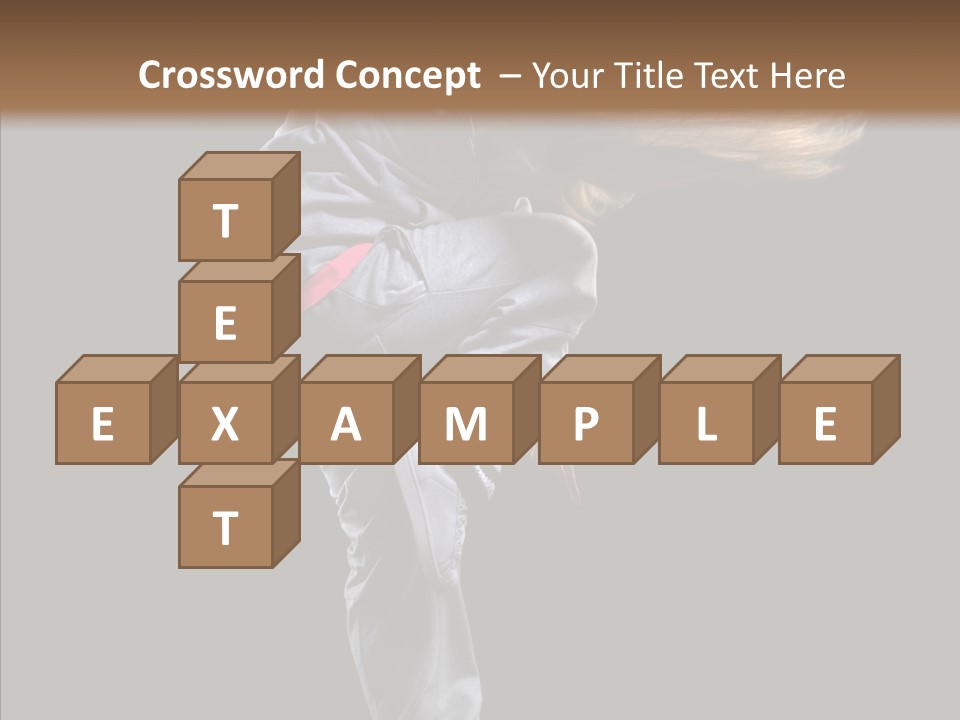 Posing Motion Skill PowerPoint Template