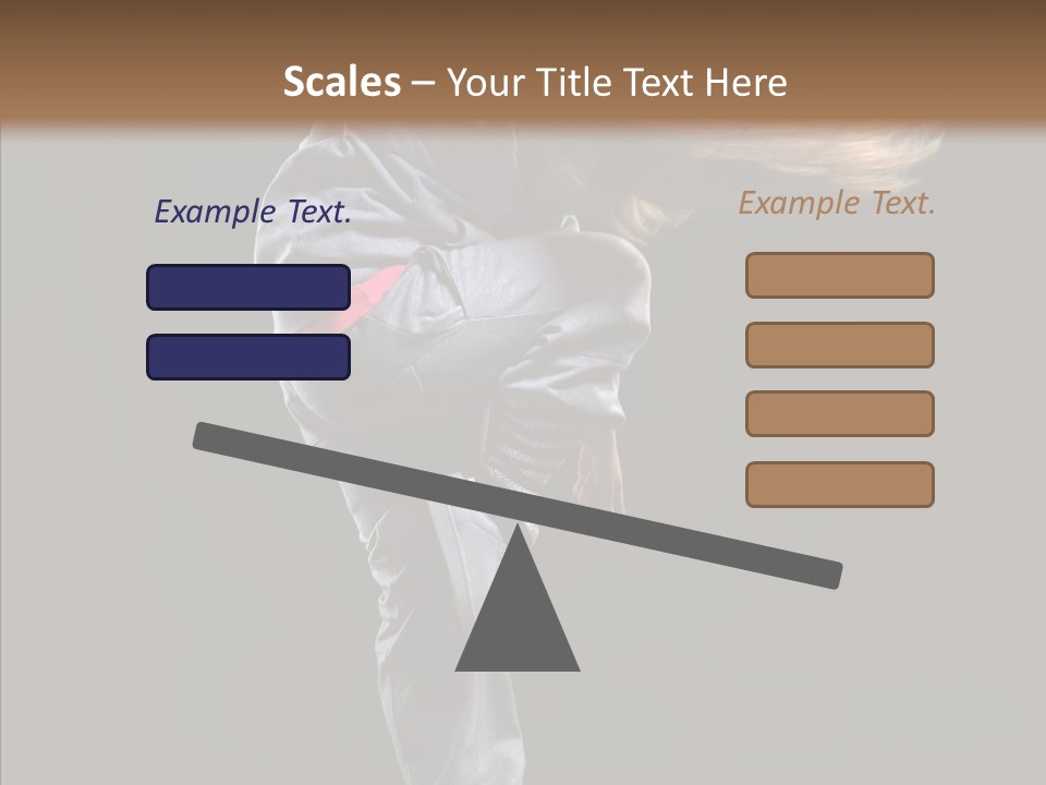 Posing Motion Skill PowerPoint Template