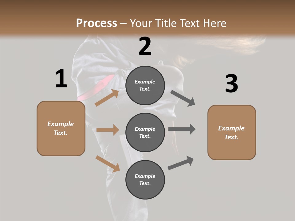 Posing Motion Skill PowerPoint Template