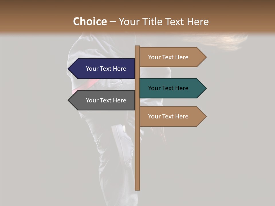 Posing Motion Skill PowerPoint Template