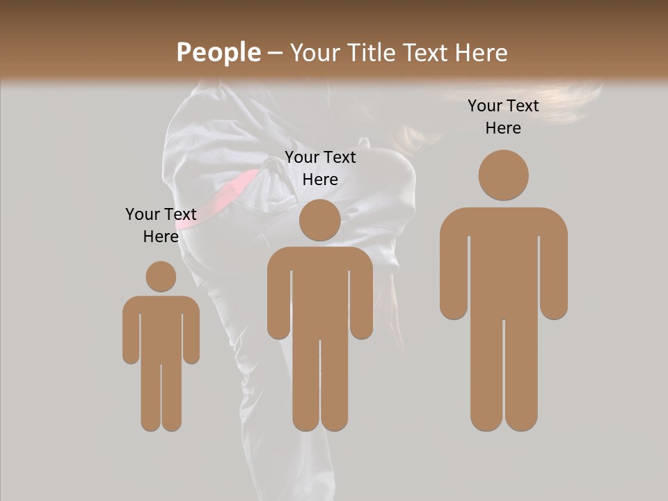 Posing Motion Skill PowerPoint Template