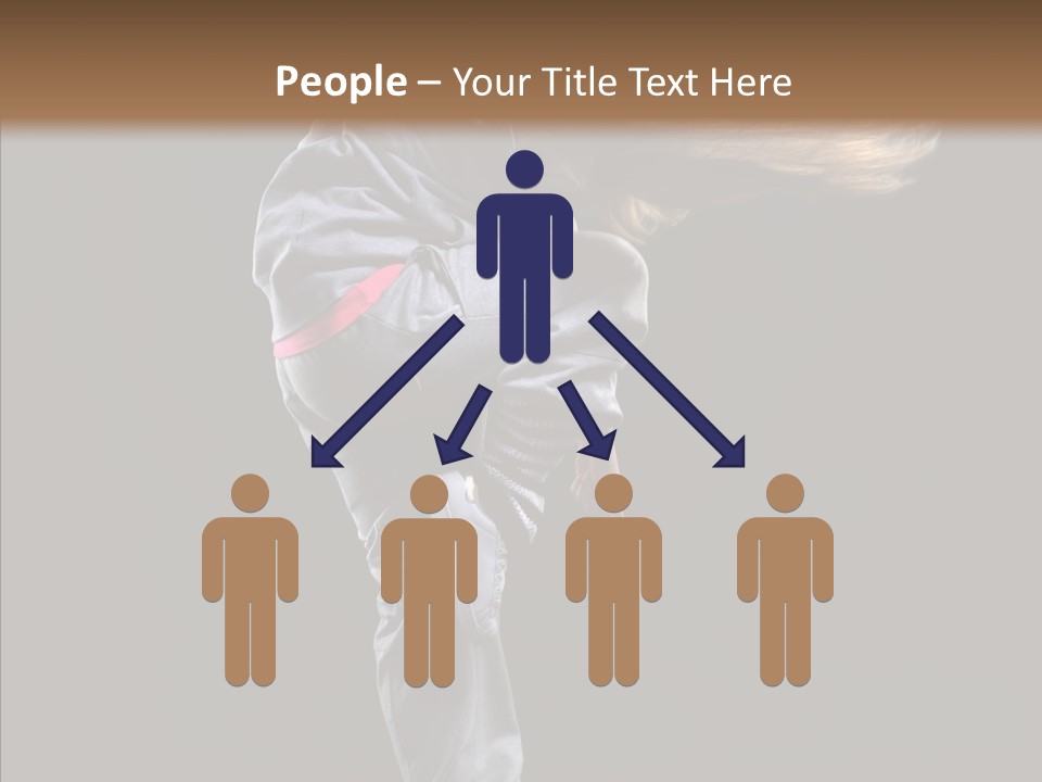 Posing Motion Skill PowerPoint Template