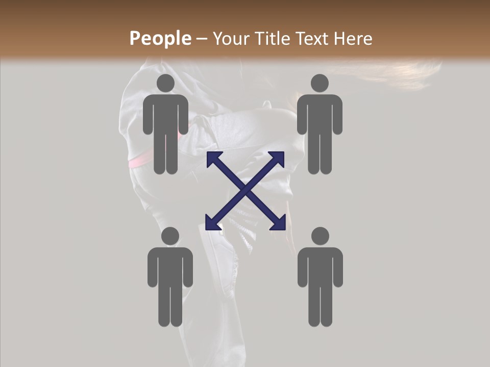 Posing Motion Skill PowerPoint Template