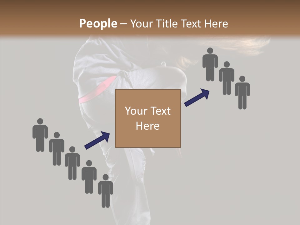 Posing Motion Skill PowerPoint Template
