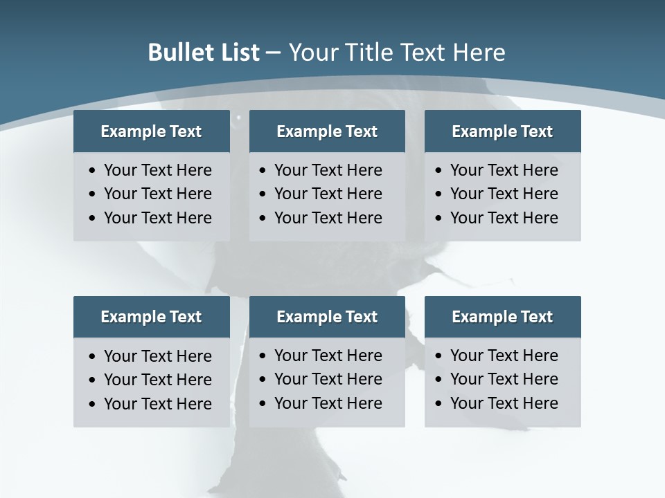 Dog Grey Korsa PowerPoint Template