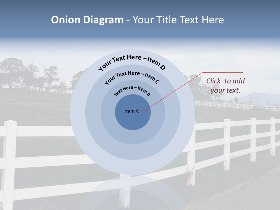 Fence Immense Landscaping PowerPoint Template