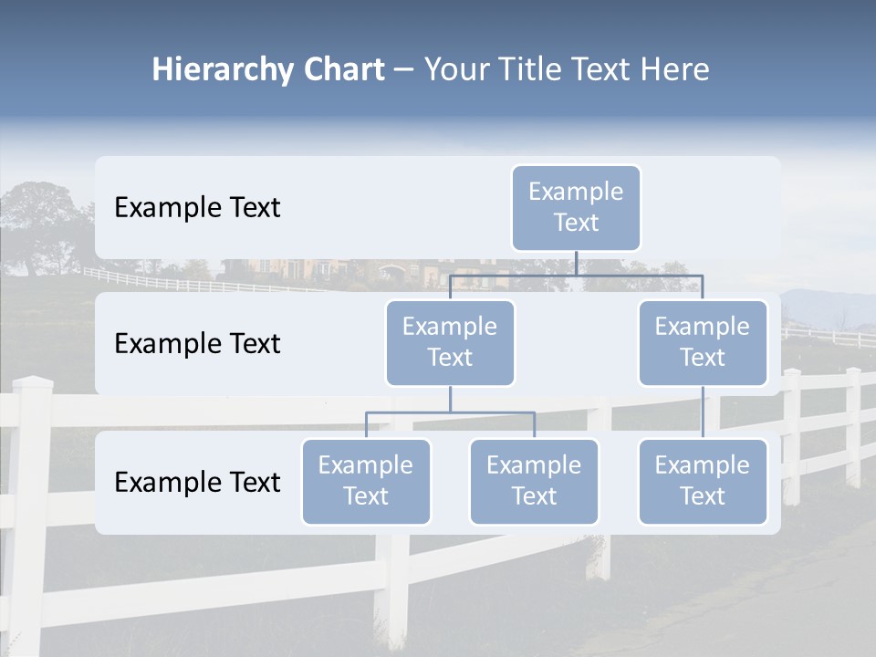 Fence Immense Landscaping PowerPoint Template