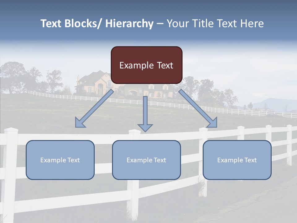 Fence Immense Landscaping PowerPoint Template