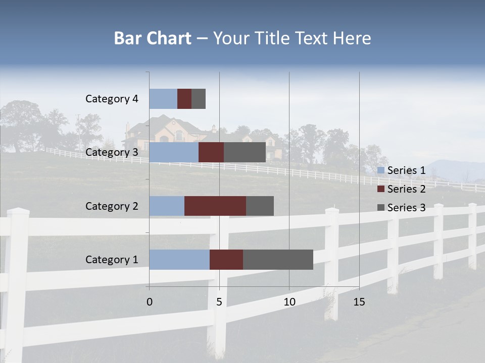 Fence Immense Landscaping PowerPoint Template