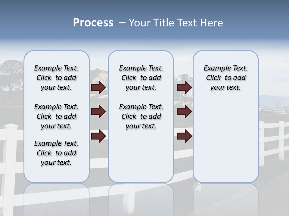 Fence Immense Landscaping PowerPoint Template