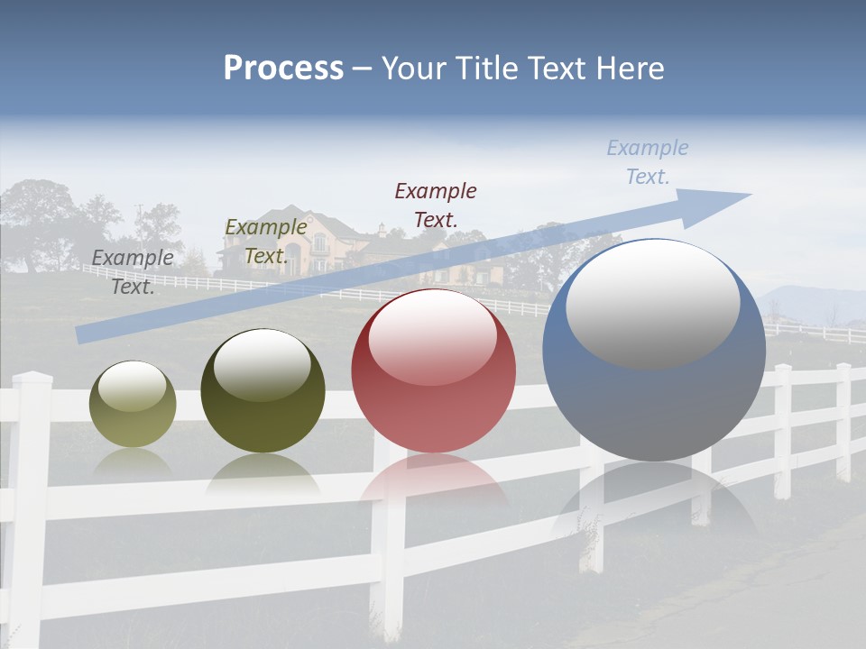 Fence Immense Landscaping PowerPoint Template