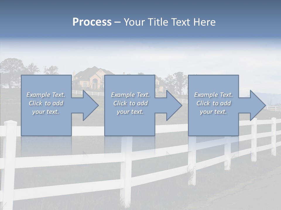 Fence Immense Landscaping PowerPoint Template