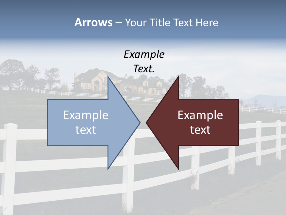 Fence Immense Landscaping PowerPoint Template