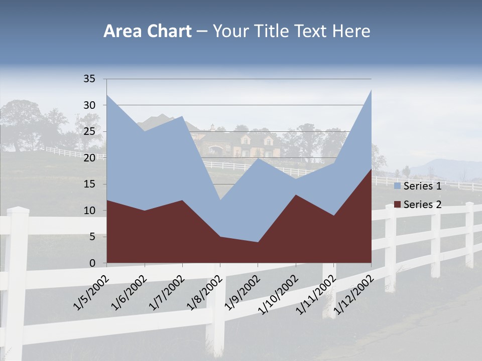 Fence Immense Landscaping PowerPoint Template