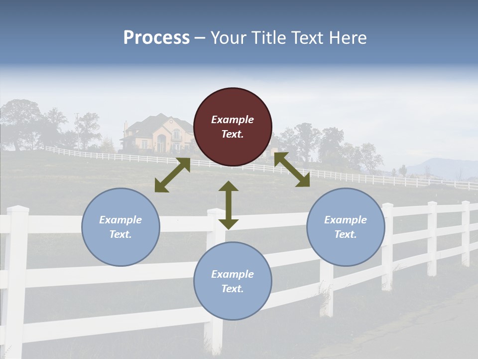 Fence Immense Landscaping PowerPoint Template