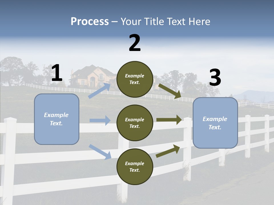 Fence Immense Landscaping PowerPoint Template