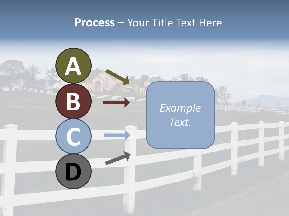 Fence Immense Landscaping PowerPoint Template