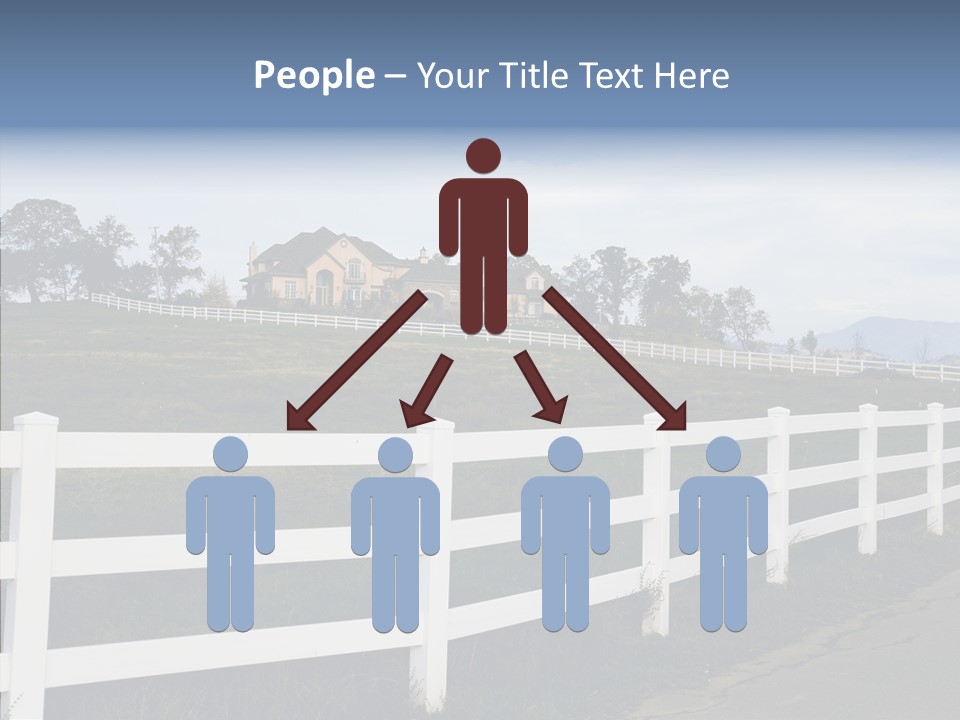 Fence Immense Landscaping PowerPoint Template