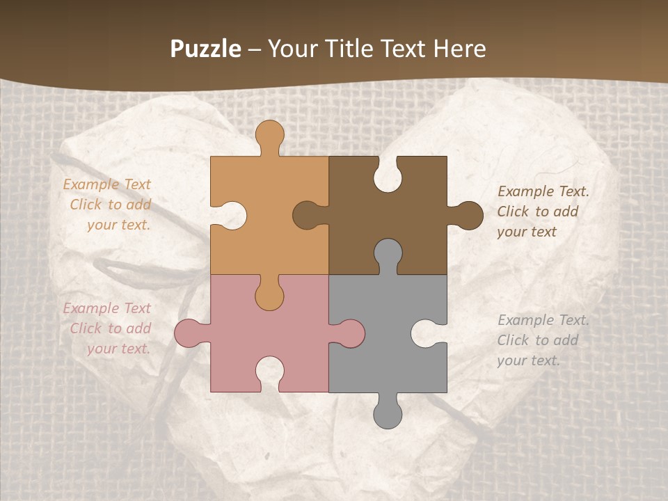 Fibre Valentine Aging PowerPoint Template