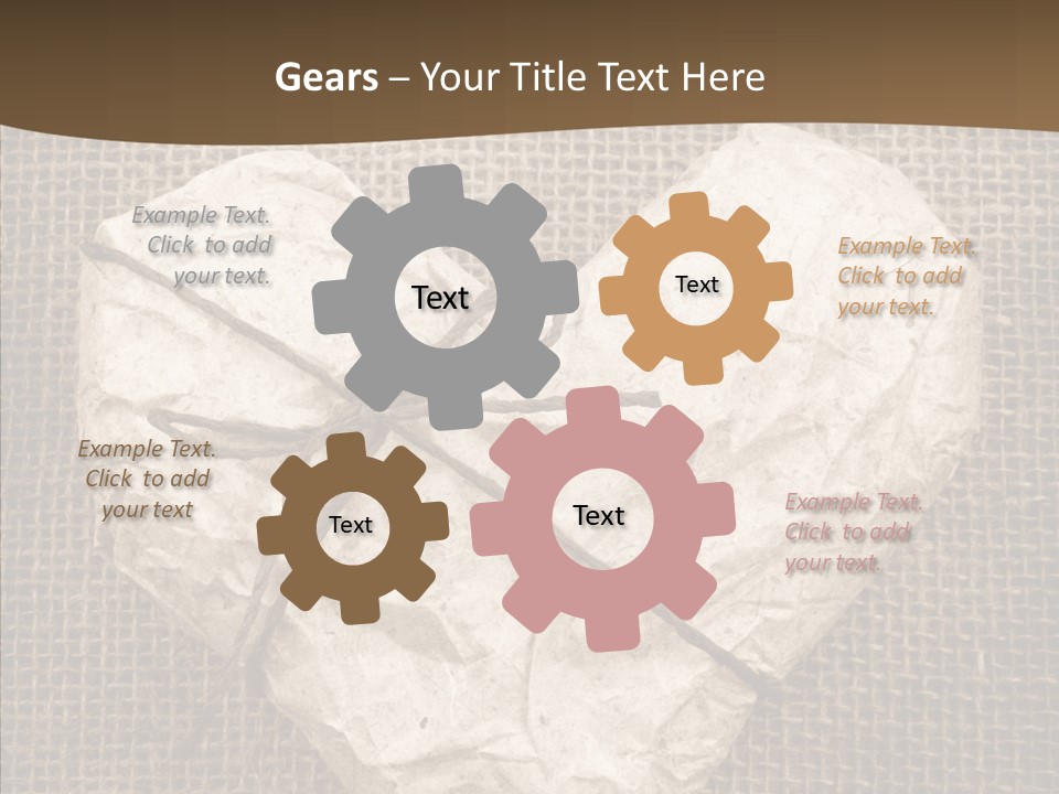 Fibre Valentine Aging PowerPoint Template