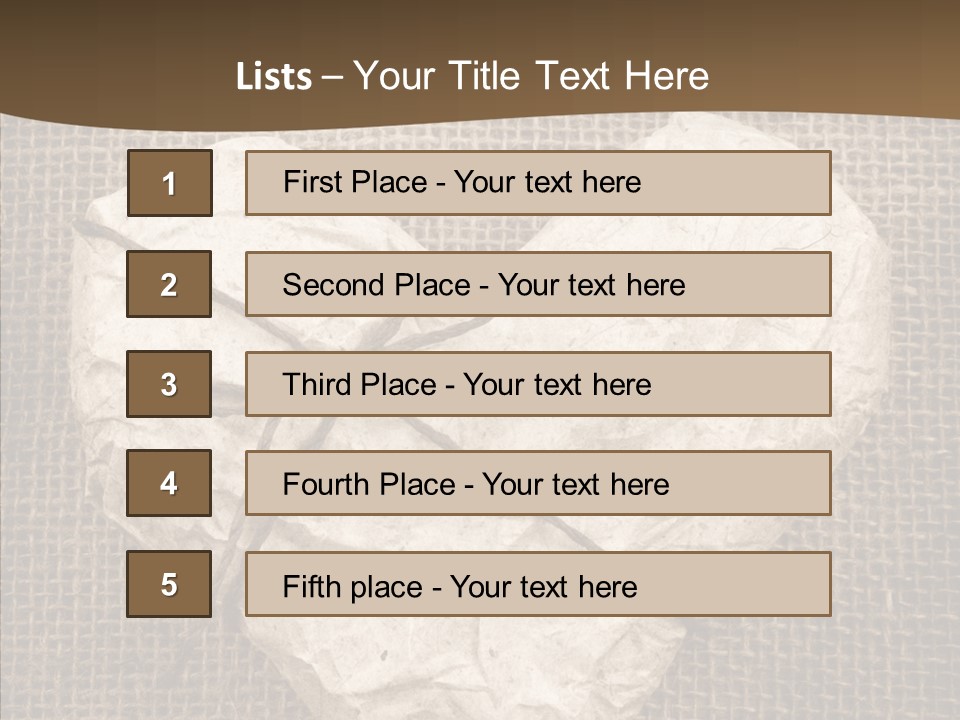 Fibre Valentine Aging PowerPoint Template
