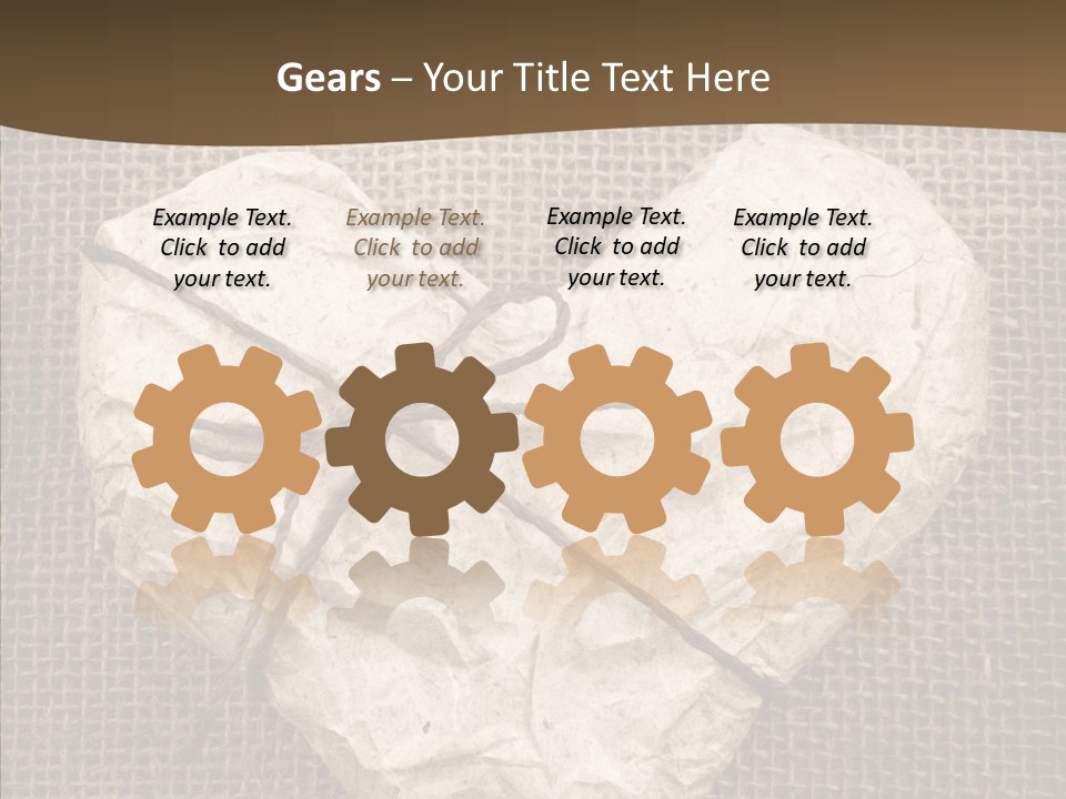 Fibre Valentine Aging PowerPoint Template