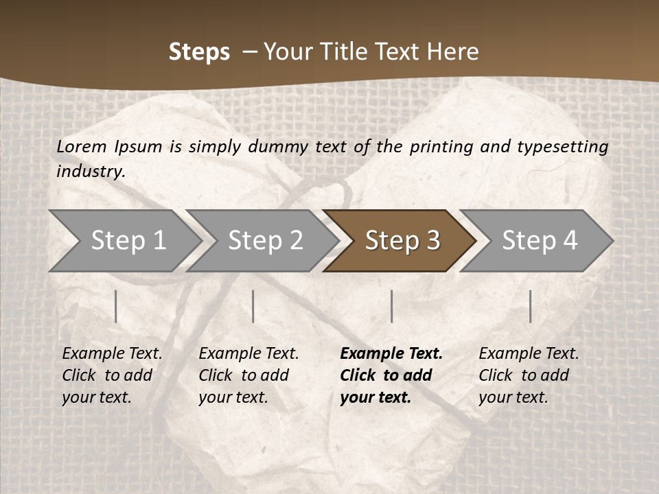 Fibre Valentine Aging PowerPoint Template