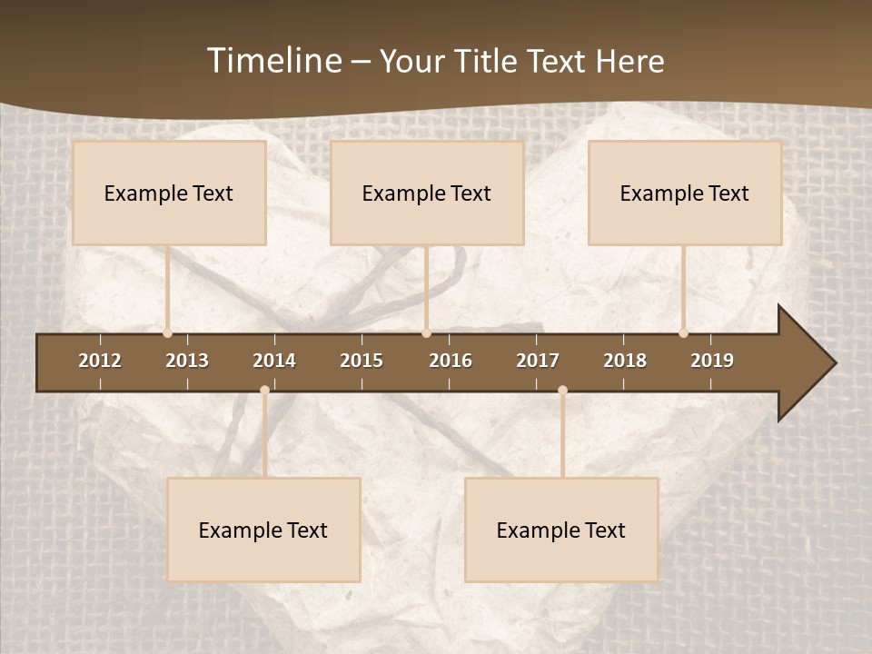 Fibre Valentine Aging PowerPoint Template