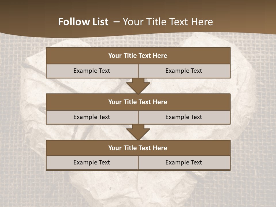Fibre Valentine Aging PowerPoint Template